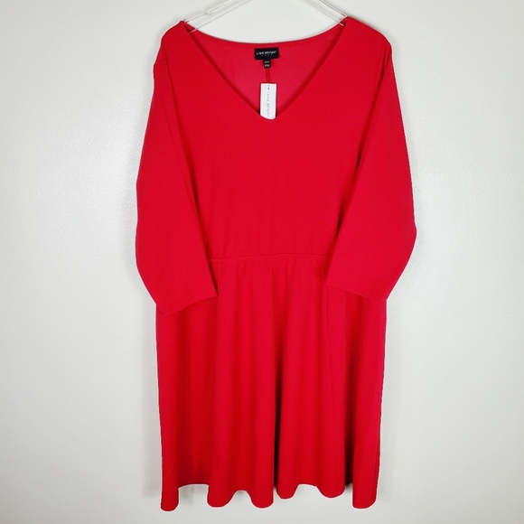 red dress size 22